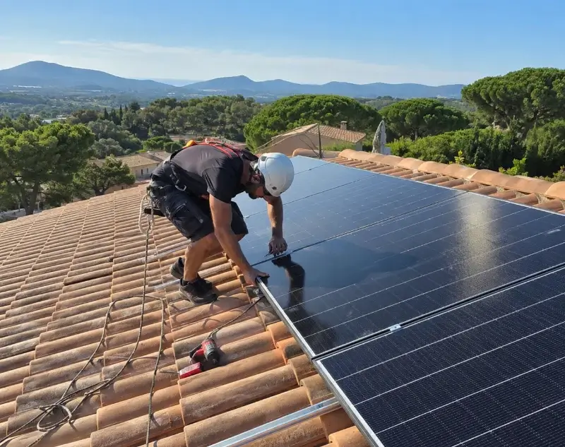 Installateur panneaux solaires Loix — pose photovoltaïque sur toiture